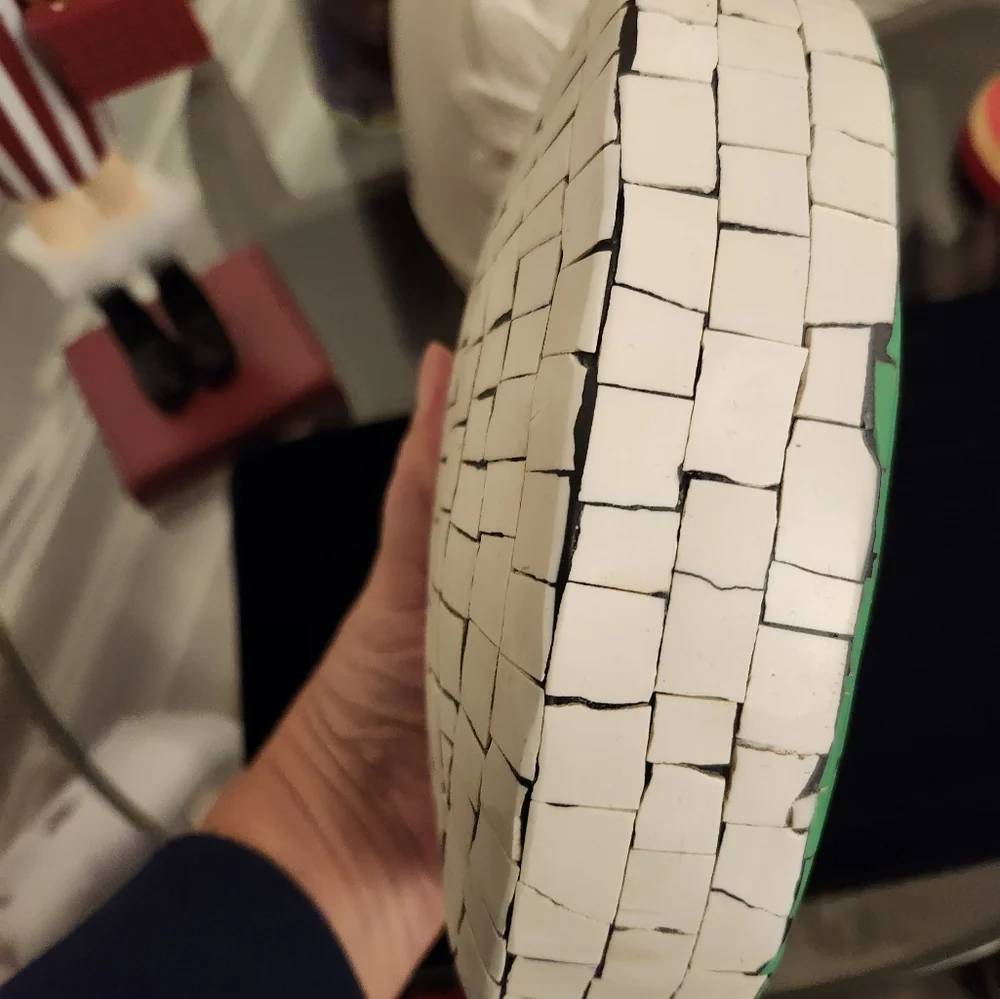 RAMLA  Handmade Mosaic  Bag. - Picture 6 of 10